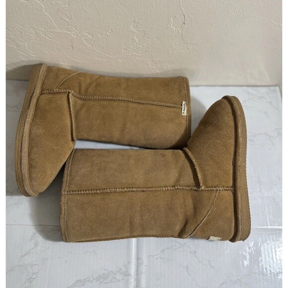 BEARPAW Womens Emma2014 Shearling Boot Hickory Sz 6 Oldstock - Picture 5 of 6